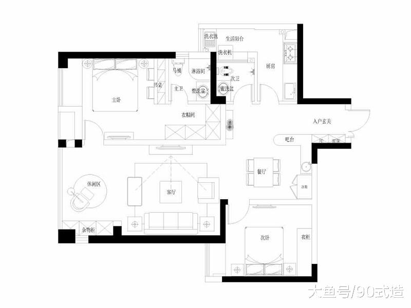 中国质量万里行■83㎡两室，原木色装修，素净高雅，厨房不要做亚光瓷砖