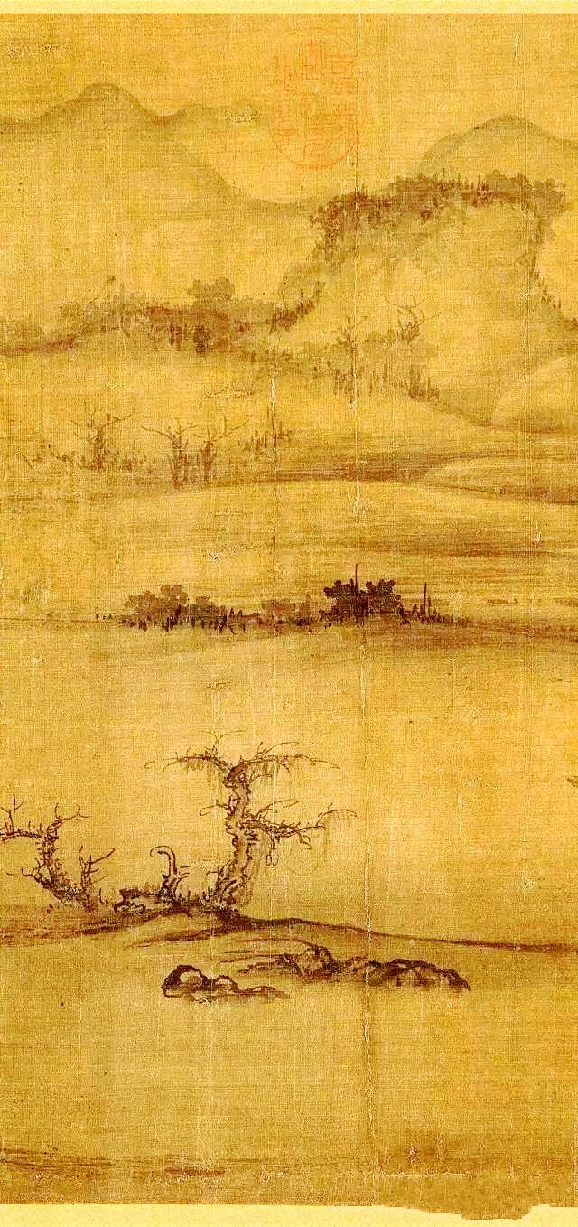 北宋 郭熙《树色平远图》鉴赏_人民号