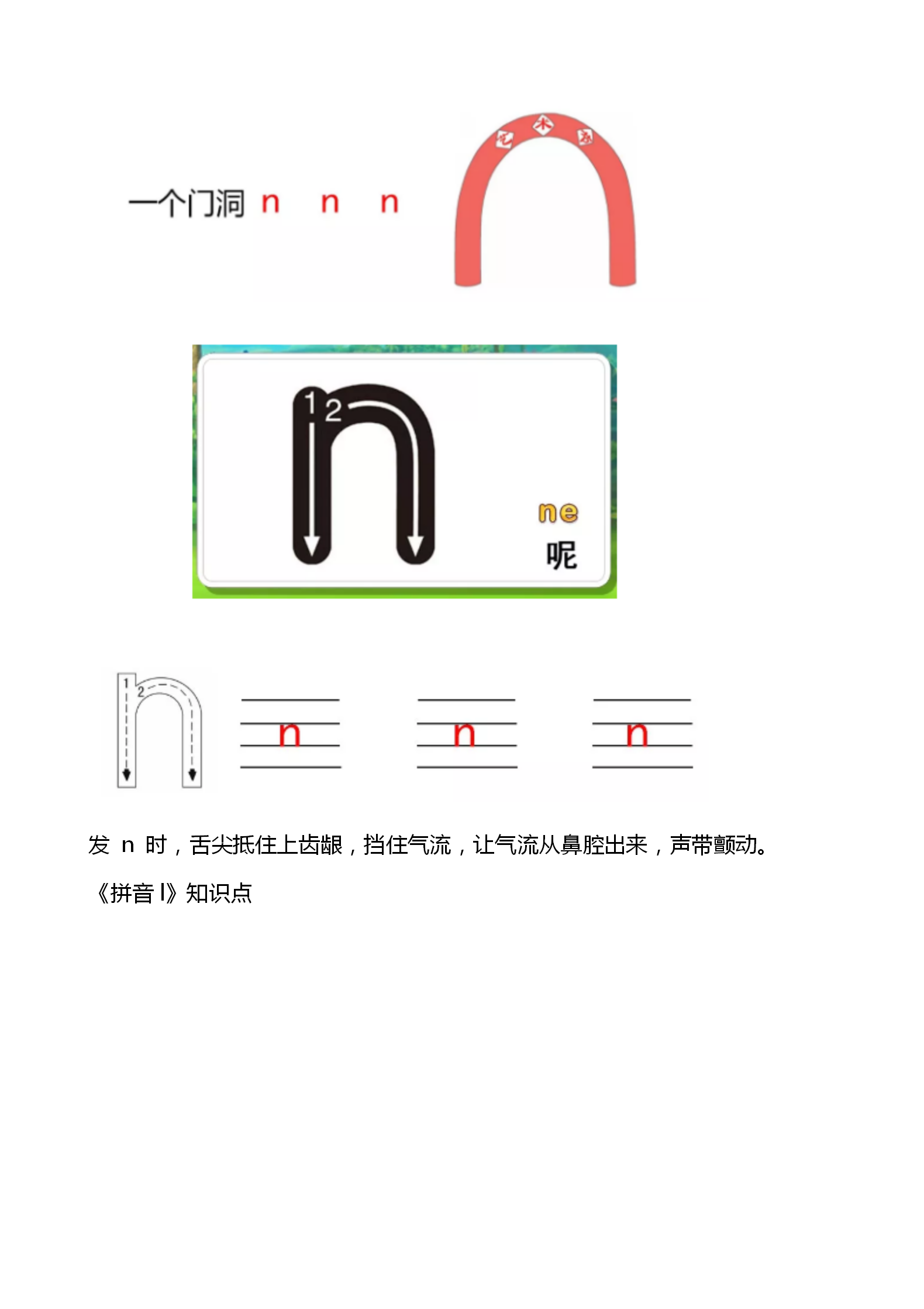 「专注学习资料分享」部编版一年级上册，语文汉语拼音1-13课知识详解，学习重点，收藏