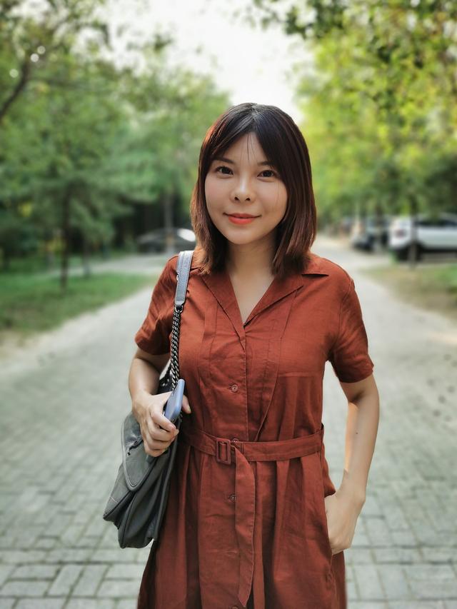 「中国质量万里行」华为Mate 30 Pro实拍人像，虚化效果自然，不需要带单反了