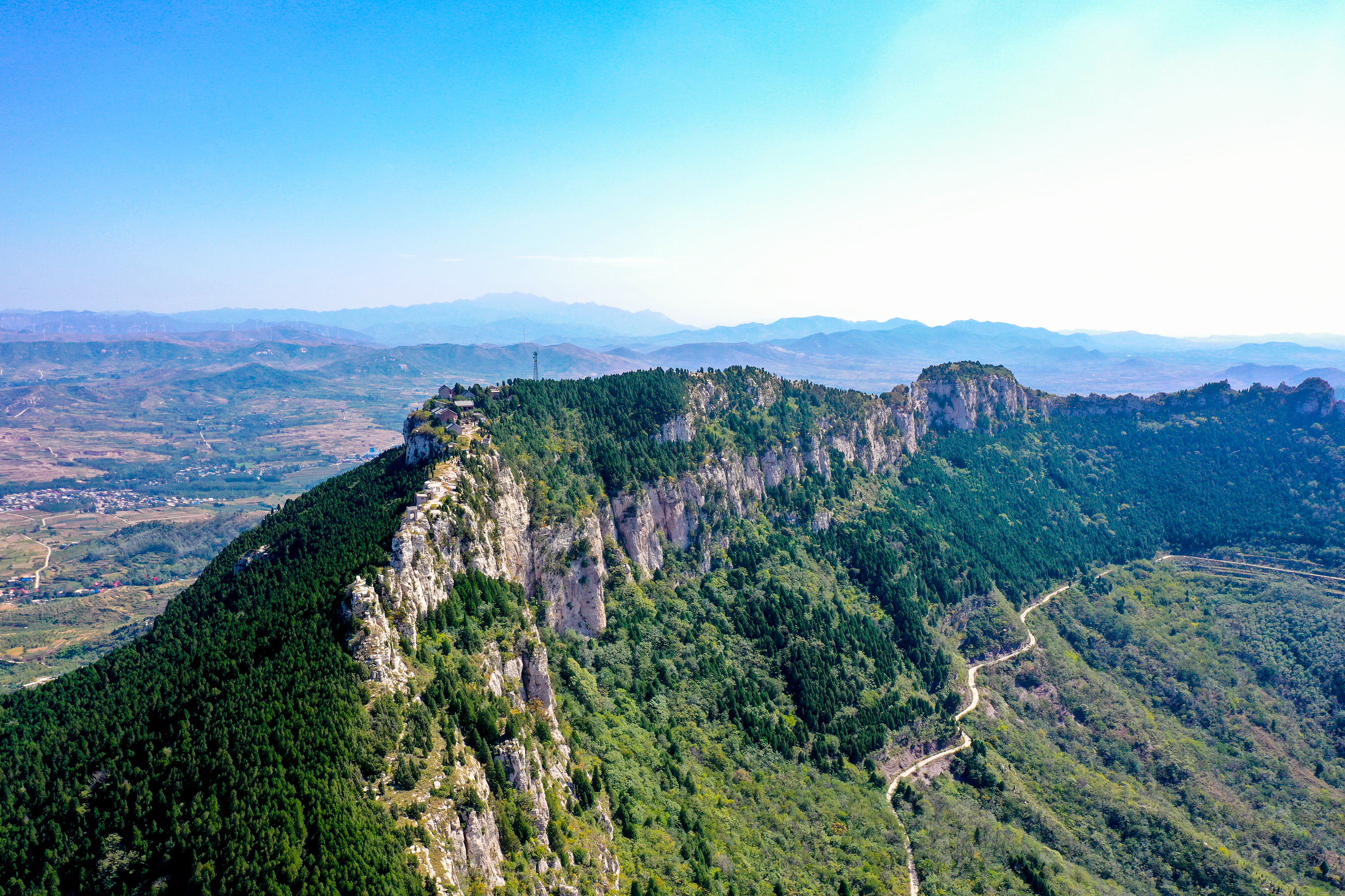 济南长清马山风景区图片