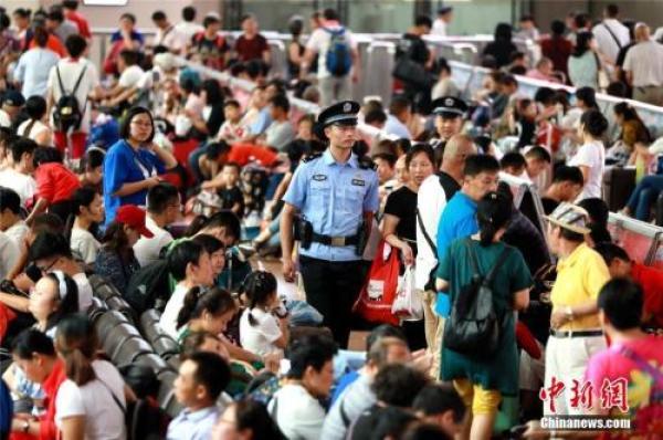 「手机中国网」国庆假期1.38亿人次坐火车出行 去这些城市的人最多
