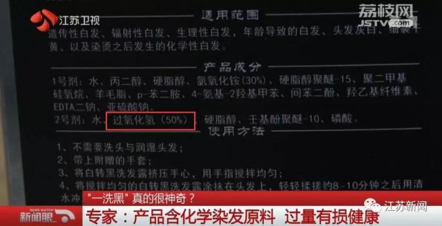 「半岛晨报」简单“洗个头”白发变黑发？这种产品卖得火也别轻信，当心会要命