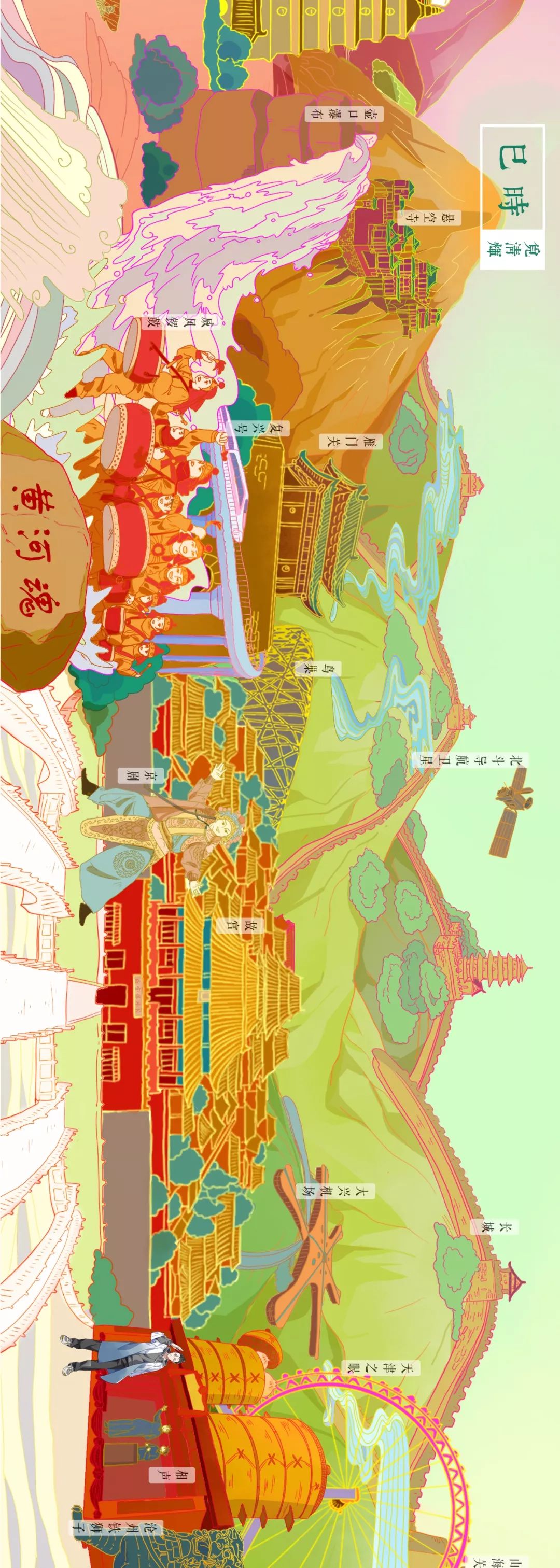 #芙蓉发布#24小时看遍中国，这一张图就够了！
