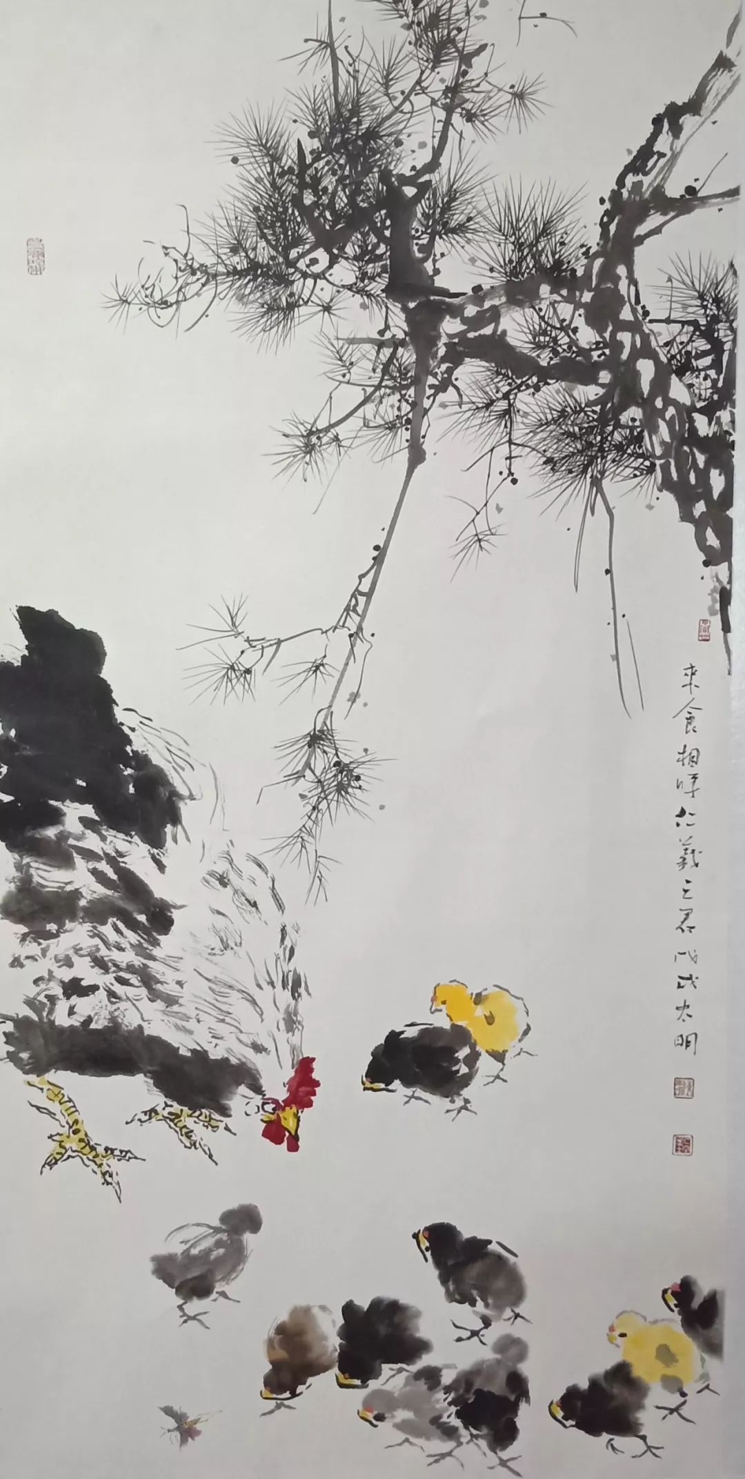 《书画南北方》匠心独具 百年传承一齐二陈画鸡作品欣赏