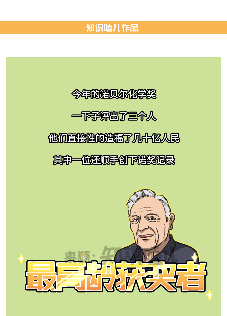 知识嗑儿：诺贝尔奖还能破纪录？没他们，你连手机都用不上！
