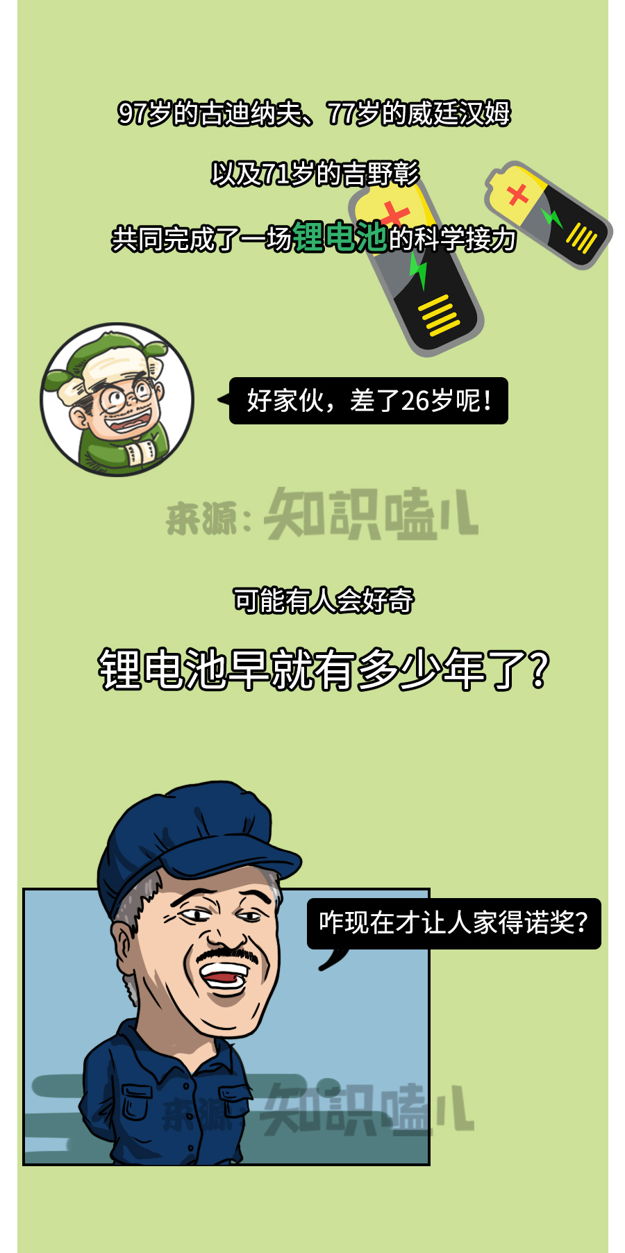 知识嗑儿：诺贝尔奖还能破纪录？没他们，你连手机都用不上！