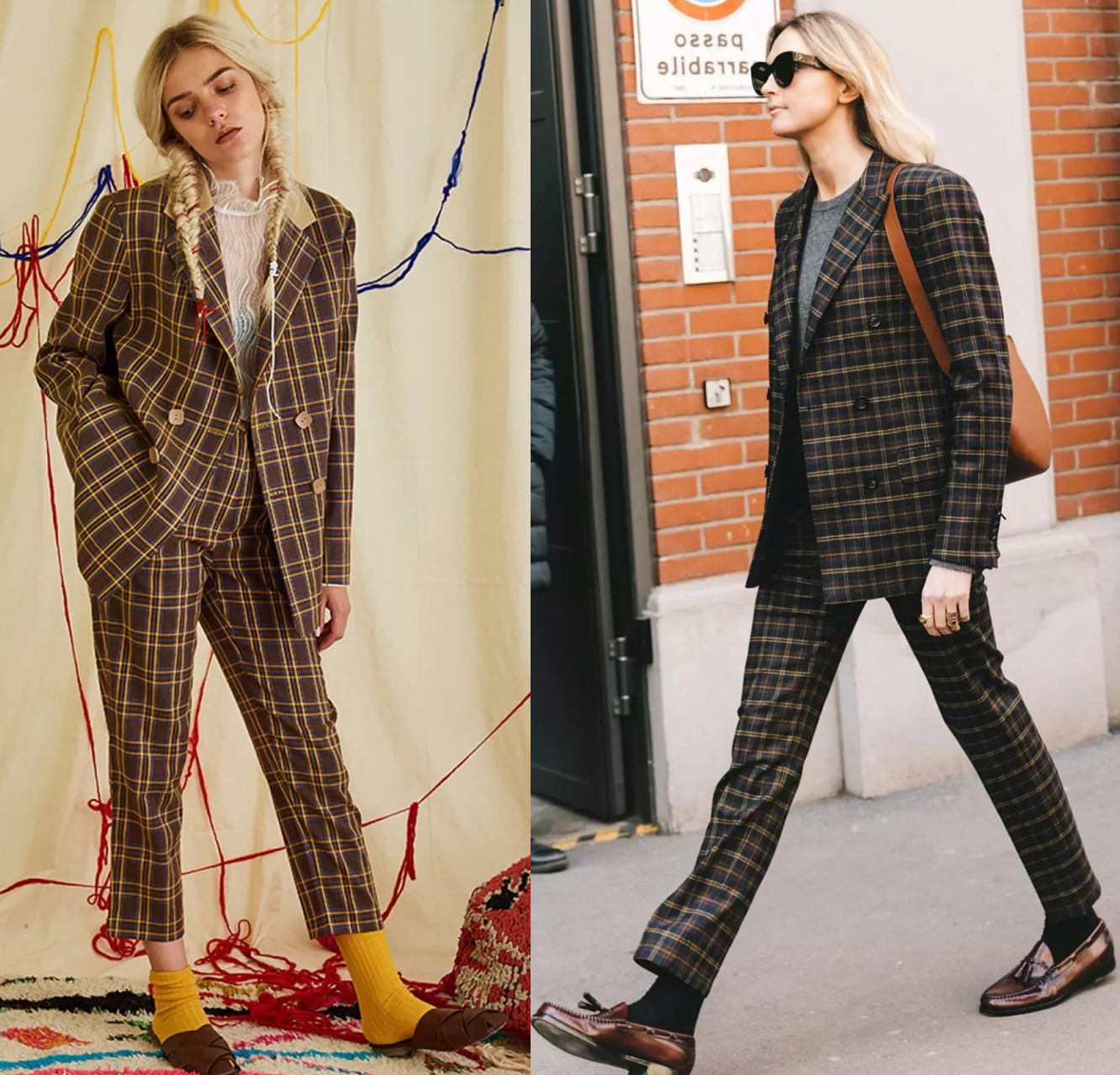 [摩丽穿搭经]会买西装却不懂穿？时髦有型的格纹西装，5种款式任你挑选