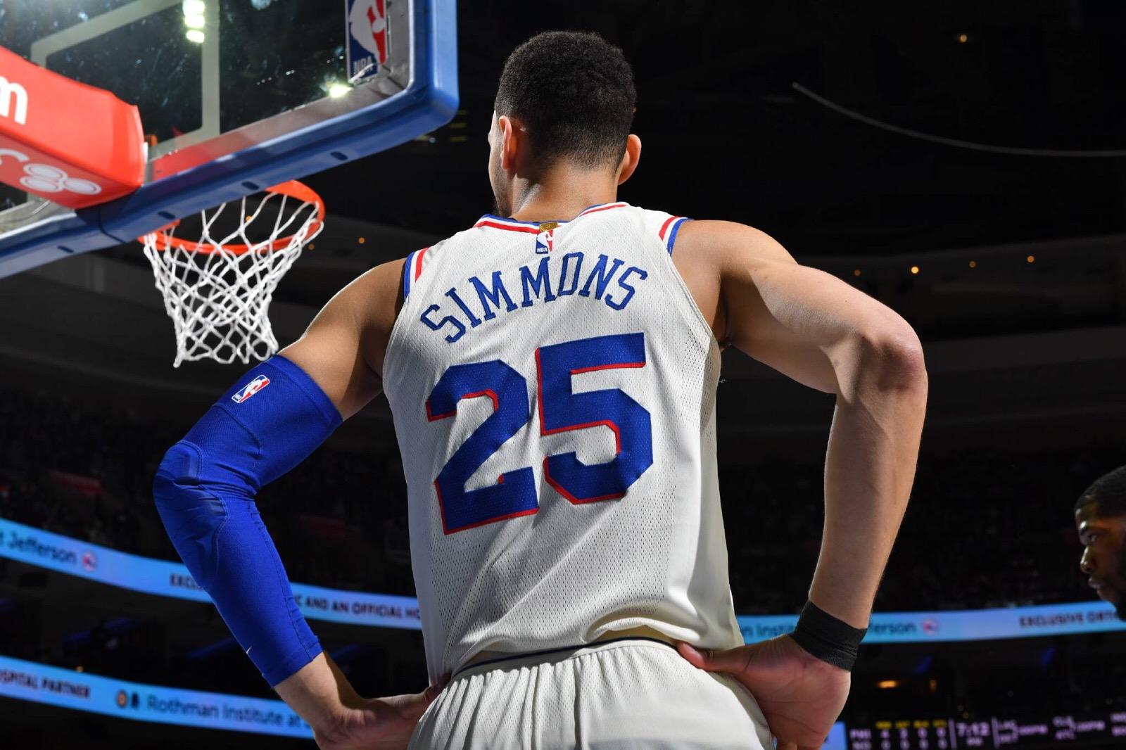 本西蒙斯一个人的蜕变整支球队的升华你的投篮包准备好了吗