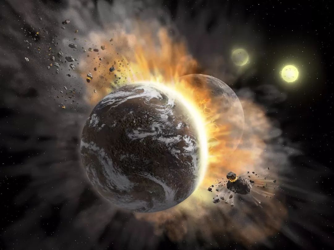 距离地球才300光年发现两颗系外行星碰撞场面很惨烈