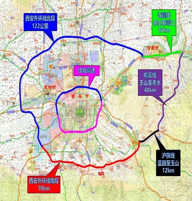 五环时代将至西安外环高速公路南段开始架梁2020年底建成通车