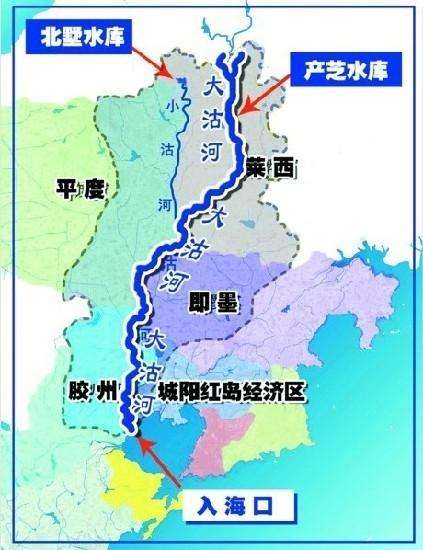 青岛的母亲河之一大沽河发源地探源