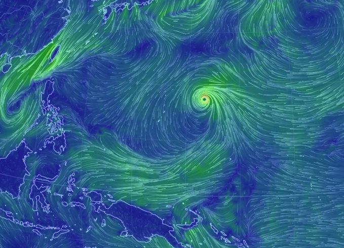 跨赤道气流助力,"夏浪"台风持续加强,踏向巅峰_人民号