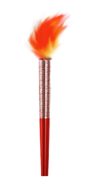 魅力十四冬十四冬线上火炬传递第二棒圣火传递点燃