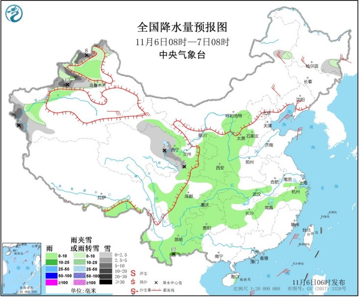 「环球时报」24号台风“娜基莉”生成 7日起两股冷空气接连来袭