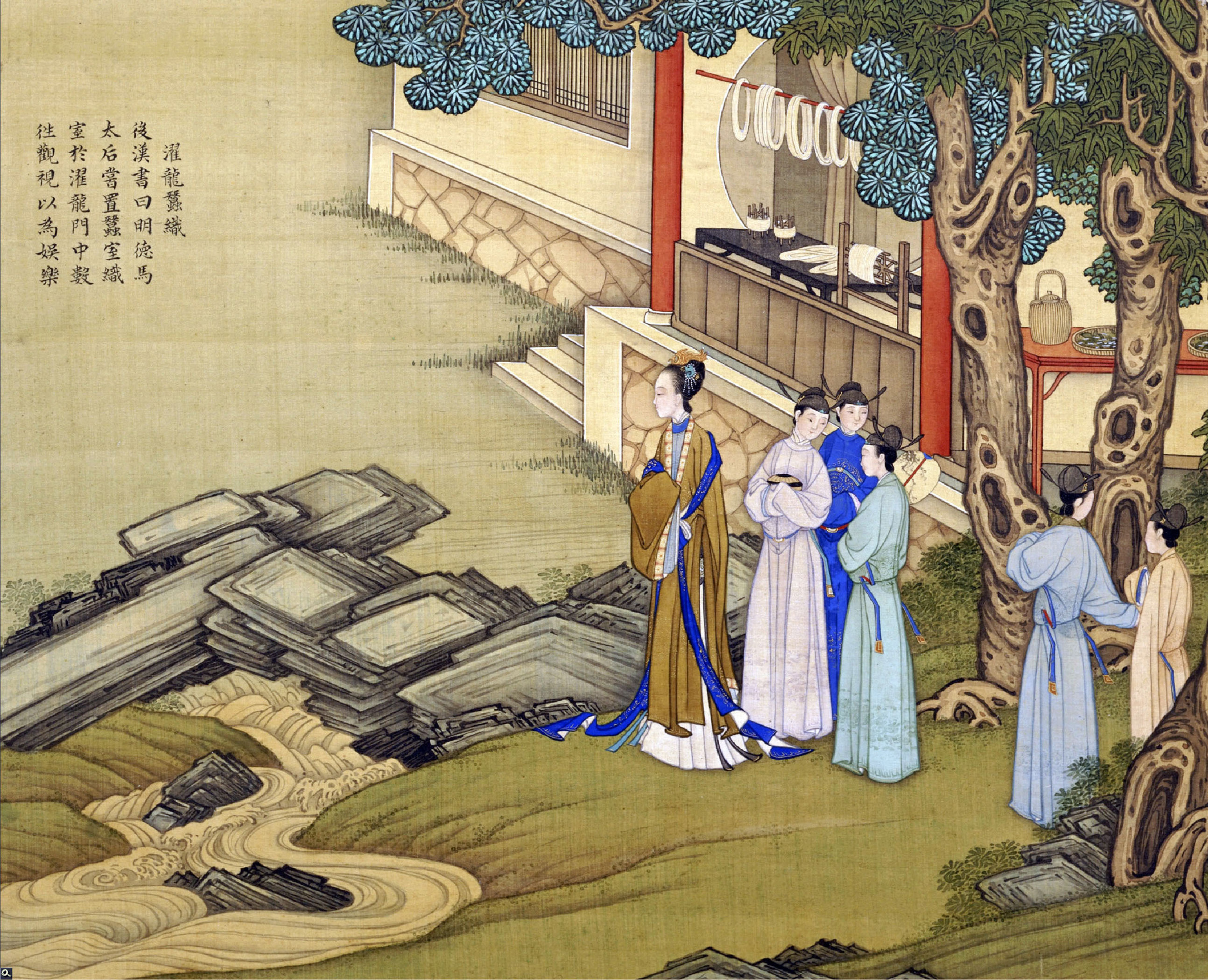 高清清代绘前朝故事