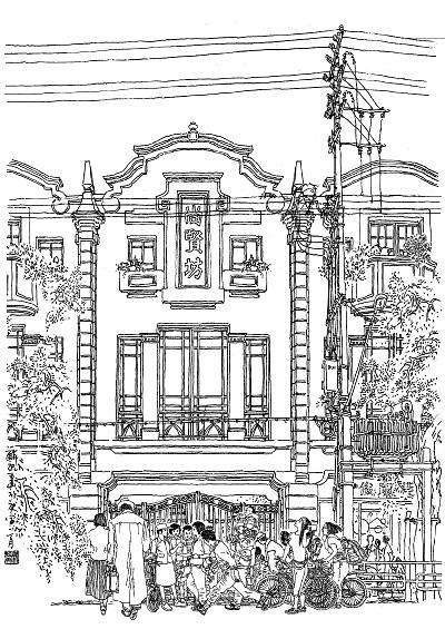 石库门的主人一般来源于江浙,于是江南民居的住宅形式成了它的源头