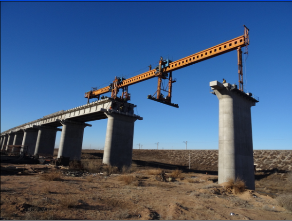 内蒙古新建东乌至包西铁路联络线全线贯通