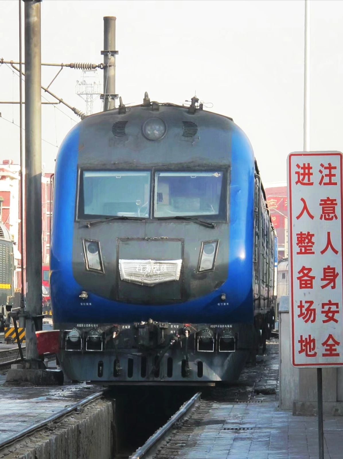 风采依旧第五次铁路大提速主力东风df11g型准高速内燃机车