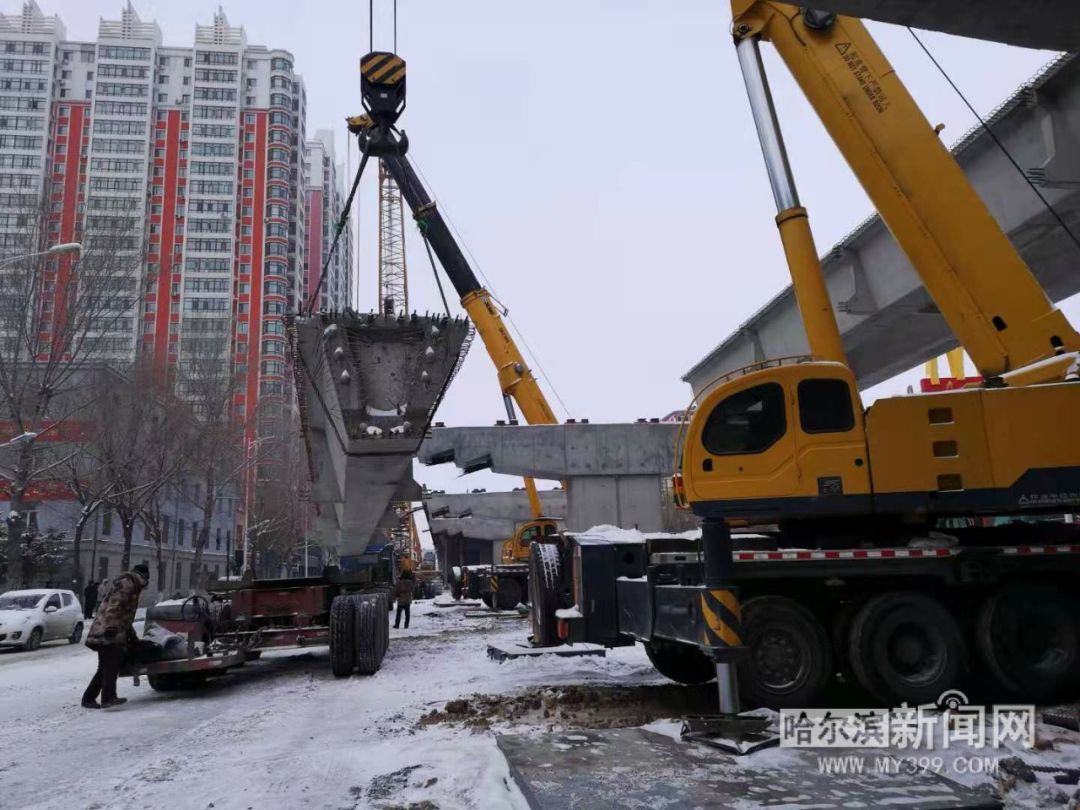 【哈尔滨新闻网】盼望已久的东二环南直路高架主桥，明日通车丨率先通车路段：公滨路-先锋路，与西二环连上了