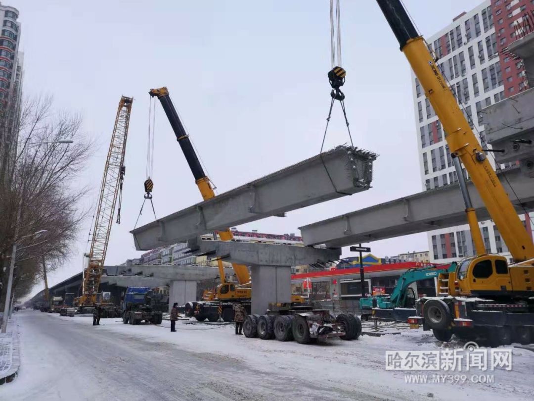 【哈尔滨新闻网】盼望已久的东二环南直路高架主桥，明日通车丨率先通车路段：公滨路-先锋路，与西二环连上了