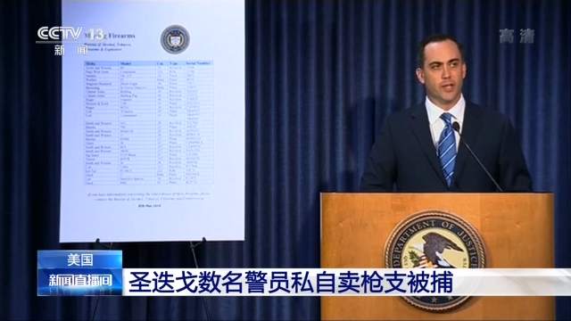 「经济日报」私自贩卖枪支，美国多名警员被捕