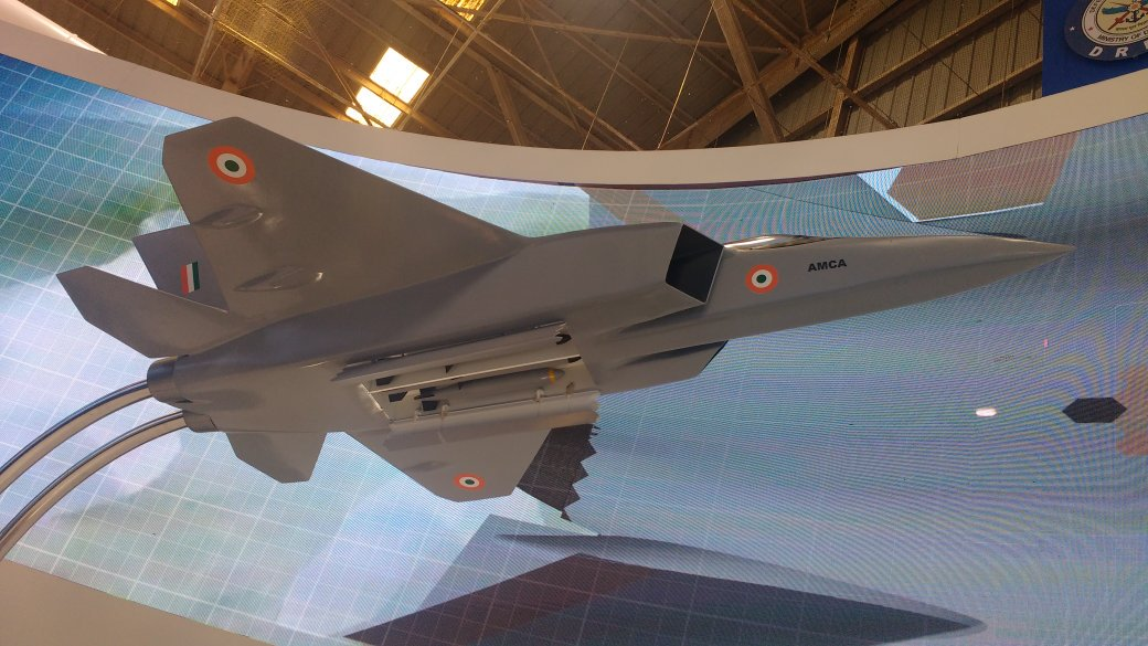 印度amca五代中型战斗机模型