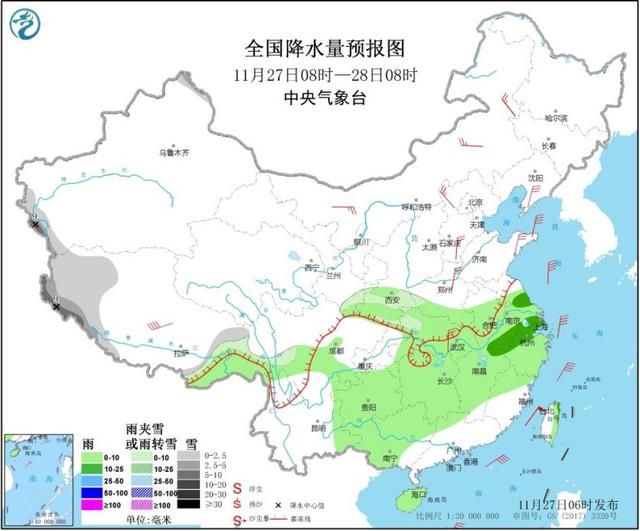 「河南交通广播」冷空气影响中东部地区 将有雨雪天气
