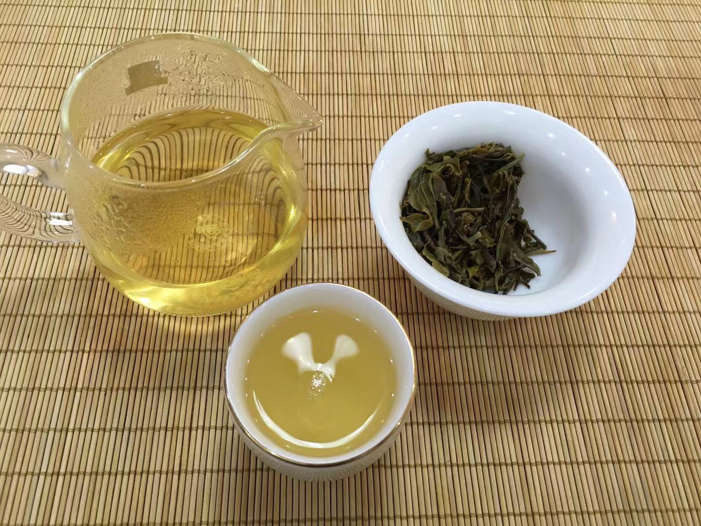 茶汤金黄明亮润泽有金圈