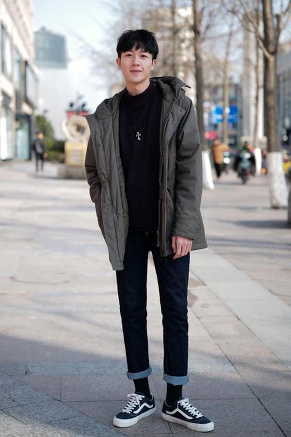 初冬潮男怎么进行穿搭这些单品让你潮爆街头上身酷帅又保暖