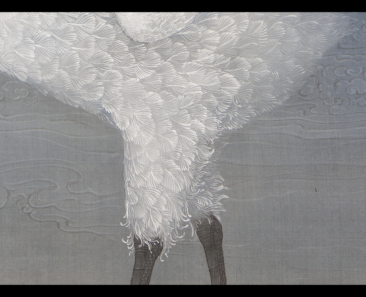 仙游人物天工清新意趣盎然郑路迅工笔花鸟画作品欣赏