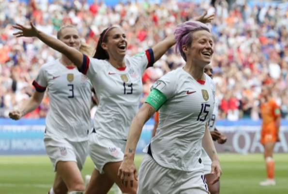 梅根率领美国女足夺冠