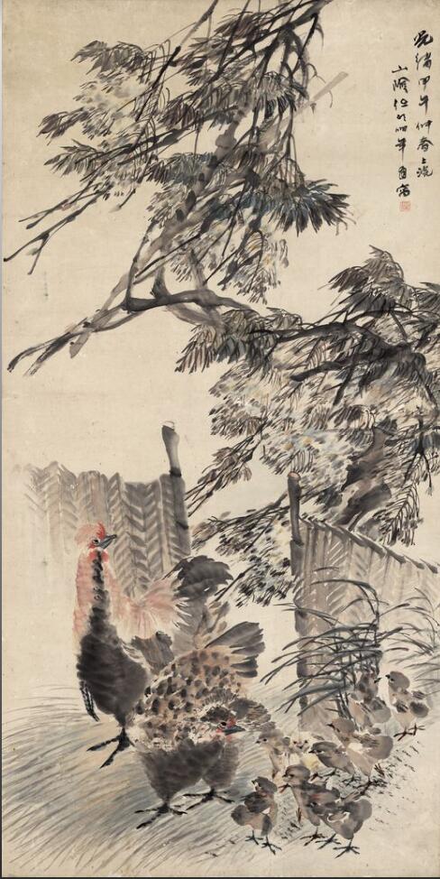 兼工带写"海上画派"集大成者—任颐作品赏析