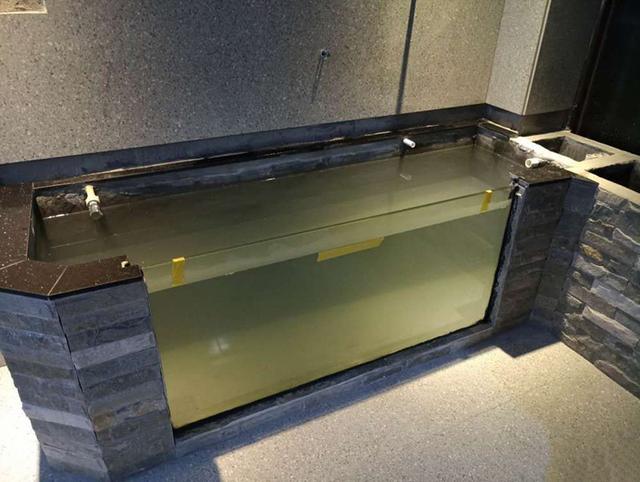 意境十足的室内鱼池简直是室内的一大景观