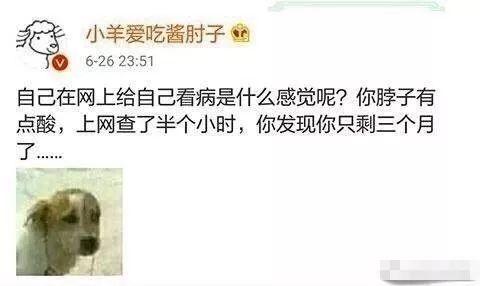 河北青年报：网上看病能信吗？网友调侃：查完你就该立遗嘱了