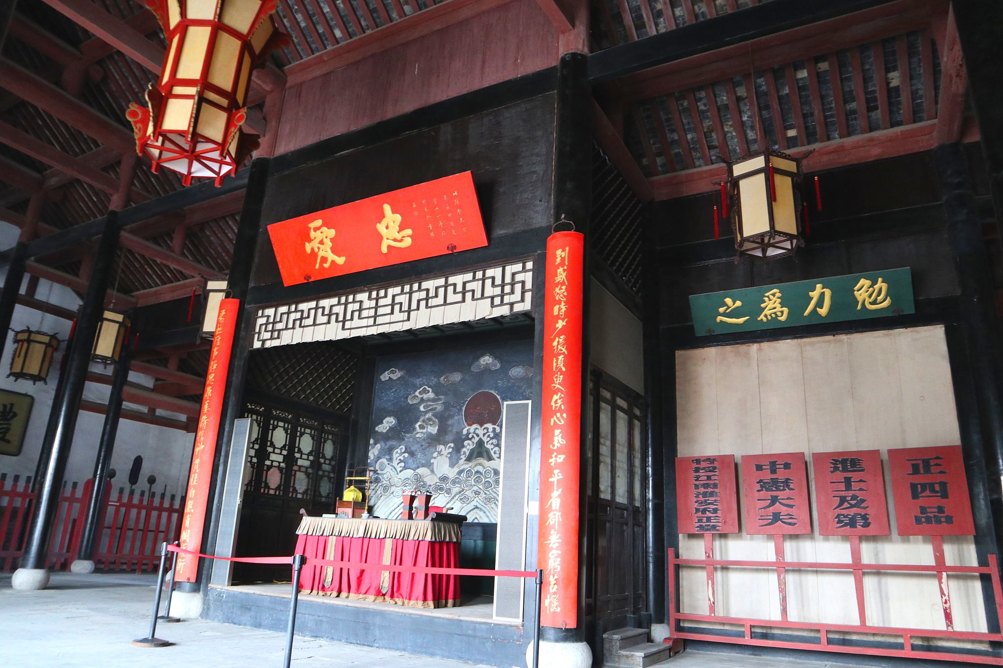 品级最高,保存相对完好的明清知府衙门,它是当年正四品淮安知府和属官