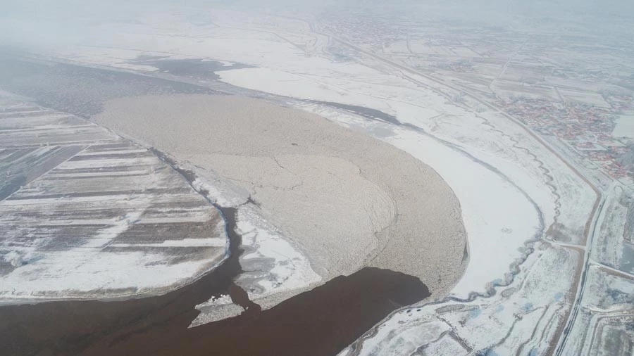 「经济日报」黄河进入2019～2020年度封河期