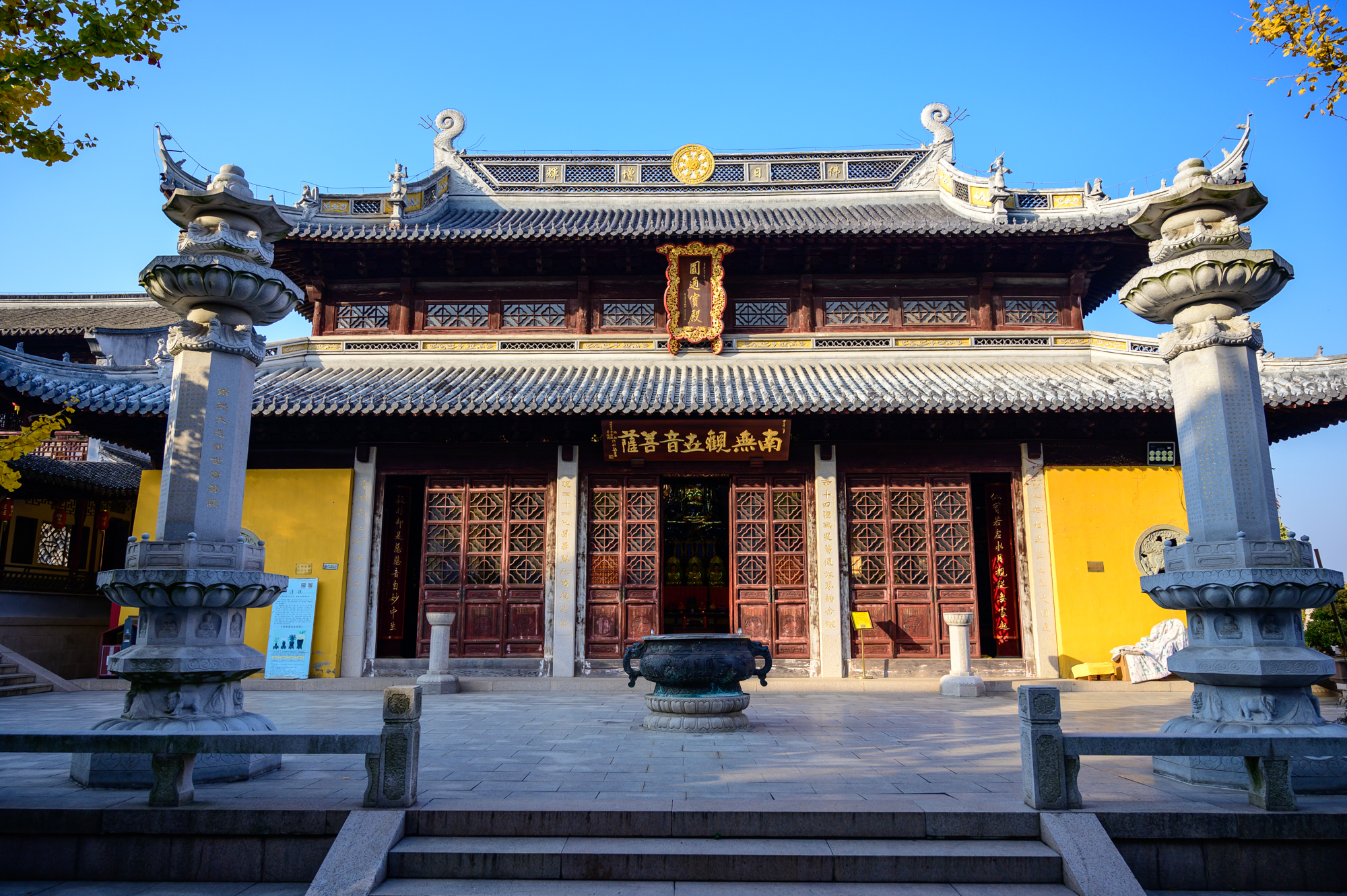 无锡广福寺,南朝四百八十寺之一,就隐藏在鼋头渚山林之中