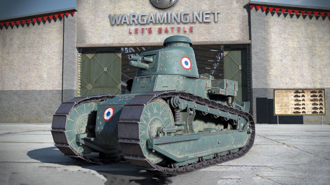 法国雷诺ft-17坦克的起源,为何能开创现代坦克设计的先河_人民号