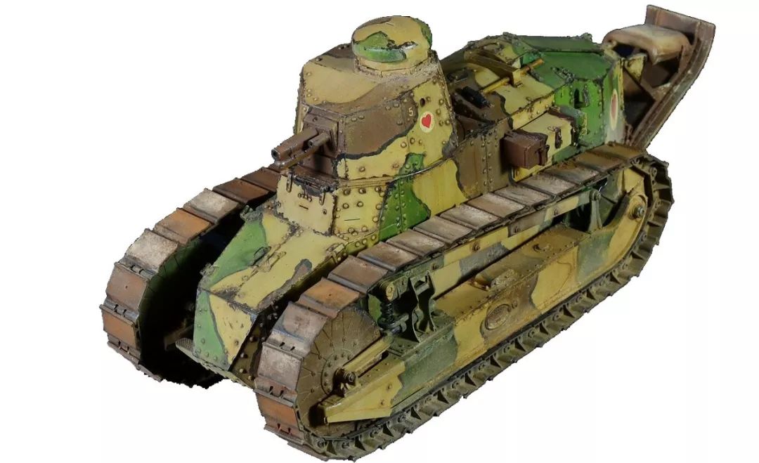 法国雷诺ft-17坦克的起源,为何能开创现代坦克设计的先河_人民号