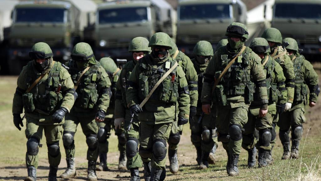 克里米亚地区的俄罗斯部队也和北约展开