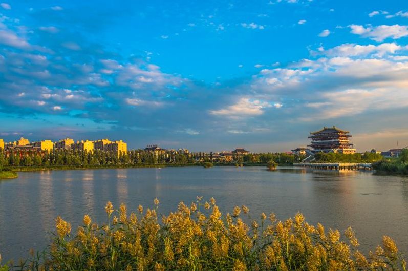 灵武市城市因文明而美丽