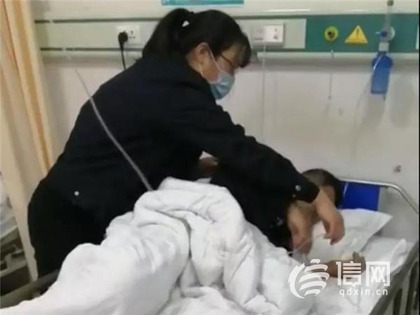【信网】老人突发疾病 沙子口街道网格员何晨萍伸出援手 感动了居民