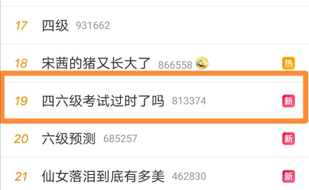 [经济日报]毫无悬念！四级答案火速上热搜！考生：我太“南”了！