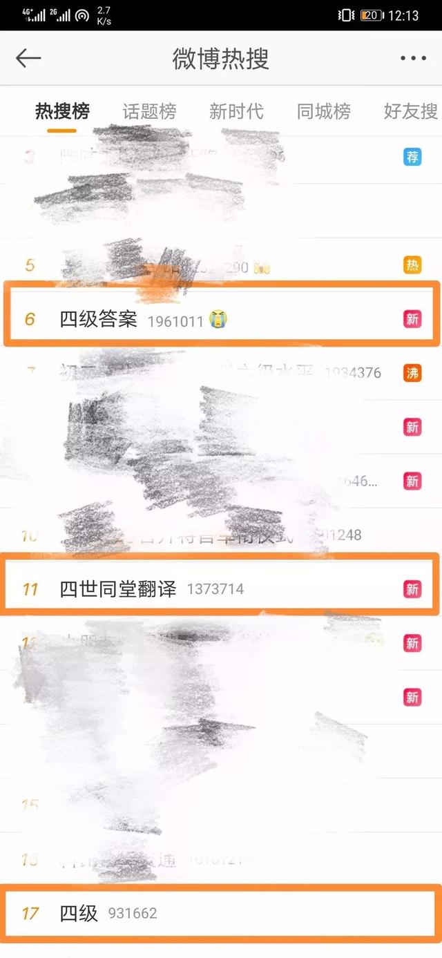 [生活报]毫无悬念！四级答案火速上热搜！考生：我太“南”了
