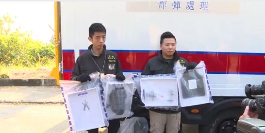 #长安街知事#三暴徒密谋炸港警总部，一声巨响后警方出动