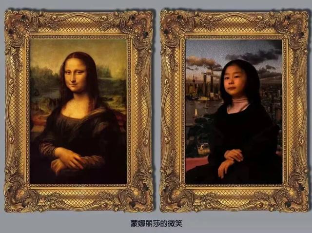 半岛晨报@这群小学生火了，对着名画开始模仿秀，网友笑抽：“太有才了！”
