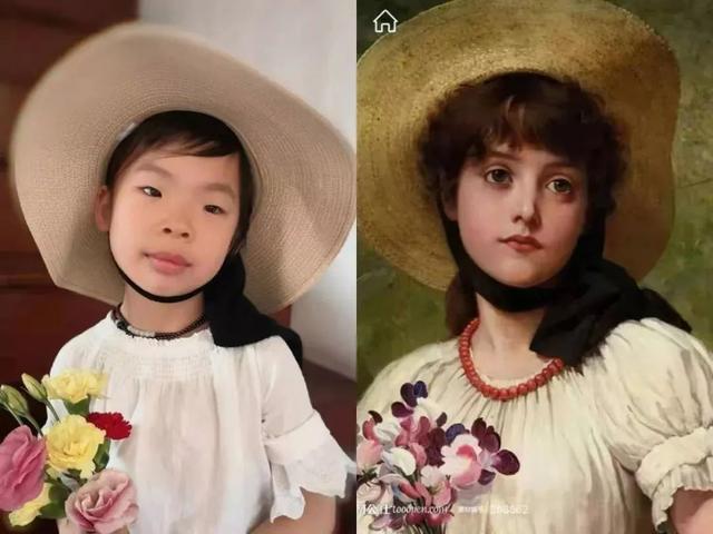 半岛晨报@这群小学生火了，对着名画开始模仿秀，网友笑抽：“太有才了！”