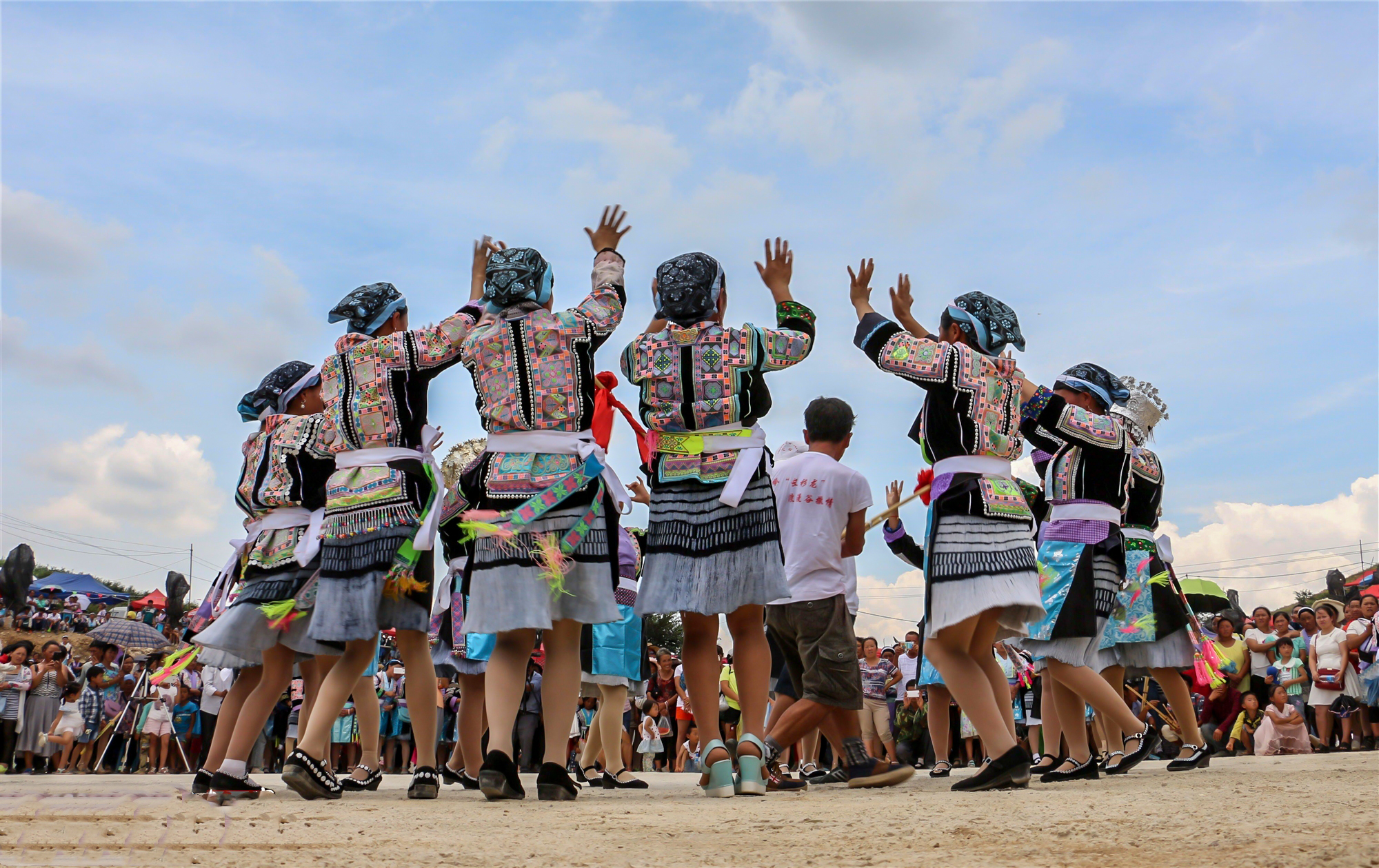 贵州小花苗苗族会亲节