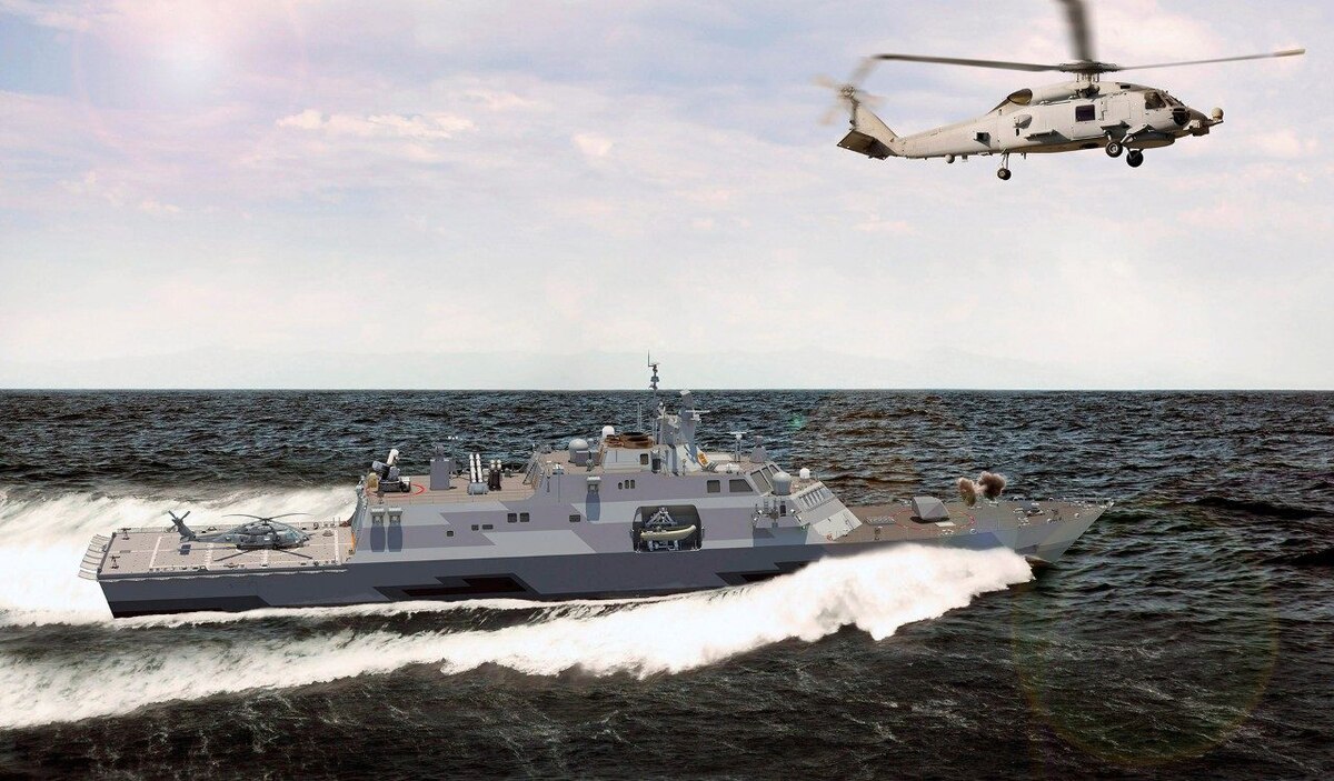 洛马公司绘制的沙特海军多功能战斗护卫
